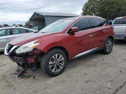 Salvage cars for sale at Midway, FL auction: 2016 Nissan Murano S