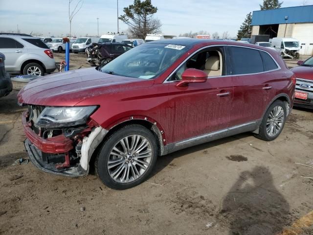 2017 Lincoln MKX Reserve