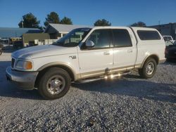 Salvage cars for sale from Copart Prairie Grove, AR: 2002 Ford F150 Supercrew