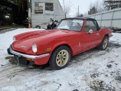 Salvage cars for sale at Albany, NY auction: 1973 Triumph Spitfire