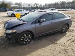 Honda salvage cars for sale: 2014 Honda Civic EX