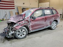 Salvage cars for sale from Copart Candia, NH: 2017 Subaru Forester 2.5I