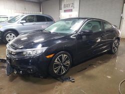 Salvage cars for sale from Copart Elgin, IL: 2016 Honda Civic EXL