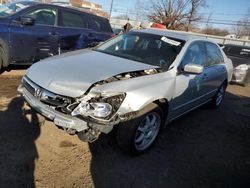 Honda Accord ex Vehiculos salvage en venta: 2006 Honda Accord EX