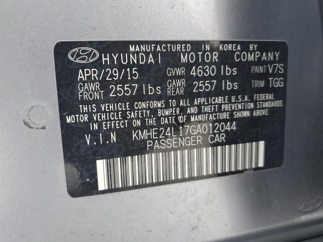 2016 Hyundai Sonata Hybrid