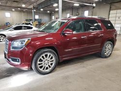 Salvage cars for sale at Blaine, MN auction: 2016 GMC Acadia Denali