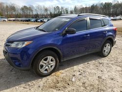 Salvage cars for sale at Charles City, VA auction: 2015 Toyota Rav4 LE