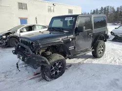 Salvage cars for sale at Cookstown, ON auction: 2016 Jeep Wrangler Sport