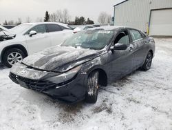 Salvage cars for sale at Bowmanville, ON auction: 2022 Hyundai Elantra SEL