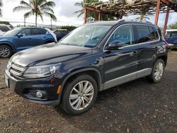 Volkswagen salvage cars for sale: 2015 Volkswagen Tiguan S