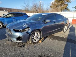 Salvage cars for sale at Grantville, PA auction: 2019 Ford Fusion SE