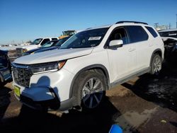 Salvage cars for sale at Brighton, CO auction: 2025 Honda Pilot Elite