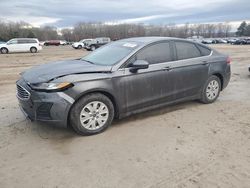 Salvage cars for sale at Conway, AR auction: 2019 Ford Fusion S