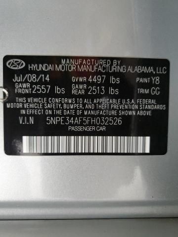 2015 Hyundai Sonata Sport