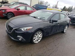 Salvage cars for sale at Woodburn, OR auction: 2015 Mazda 3 Grand Touring