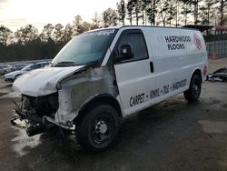 Salvage trucks for sale at Harleyville, SC auction: 2014 Chevrolet Express G2500