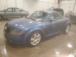 Salvage cars for sale at Franklin, WI auction: 2003 Audi TT