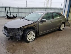 Salvage cars for sale at Chicago Heights, IL auction: 2010 Ford Fusion Hybrid