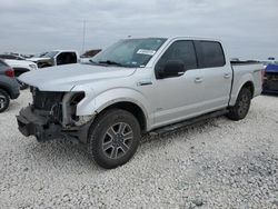 Salvage cars for sale at Taylor, TX auction: 2016 Ford F150 Supercrew