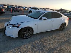 Salvage cars for sale at Antelope, CA auction: 2016 Lexus IS 200T