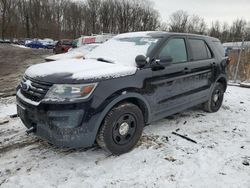 Salvage cars for sale from Copart Baltimore, MD: 2016 Ford Explorer Police Interceptor