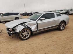 Salvage cars for sale at Andrews, TX auction: 2010 Ford Mustang