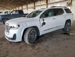 Carros salvage a la venta en subasta: 2021 GMC Acadia Denali