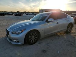 Salvage cars for sale at San Antonio, TX auction: 2015 Infiniti Q50 Base