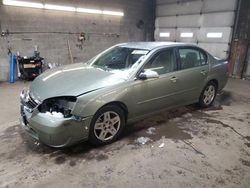 Salvage cars for sale from Copart Angola, NY: 2006 Chevrolet Malibu LT