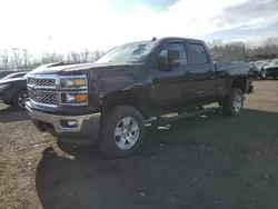 Salvage trucks for sale at New Britain, CT auction: 2015 Chevrolet Silverado K1500 LT