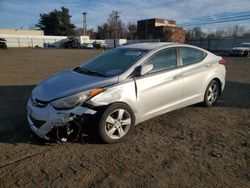 Salvage cars for sale at New Britain, CT auction: 2013 Hyundai Elantra GLS