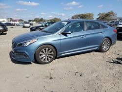 Salvage cars for sale at San Diego, CA auction: 2015 Hyundai Sonata Sport