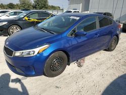 Salvage Cars with No Bids Yet For Sale at auction: 2017 KIA Forte LX