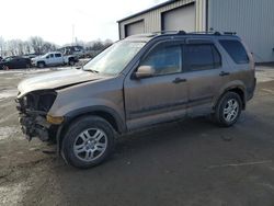 Salvage cars for sale at Duryea, PA auction: 2004 Honda CR-V EX