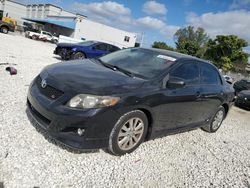 Salvage cars for sale at Opa Locka, FL auction: 2009 Toyota Corolla Base