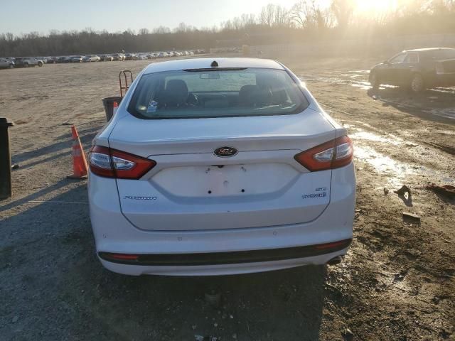 2013 Ford Fusion SE Hybrid