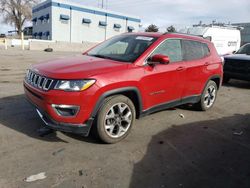 Salvage cars for sale at Albuquerque, NM auction: 2019 Jeep Compass Limited