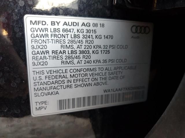 2019 Audi Q7 Premium Plus