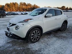 Salvage cars for sale at Mendon, MA auction: 2017 Nissan Juke S