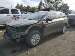 Salvage cars for sale at Denver, CO auction: 2019 Subaru Outback 2.5I