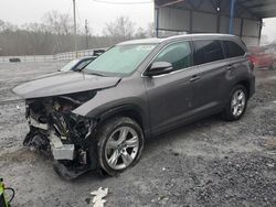 Salvage cars for sale at Cartersville, GA auction: 2017 Toyota Highlander Limited