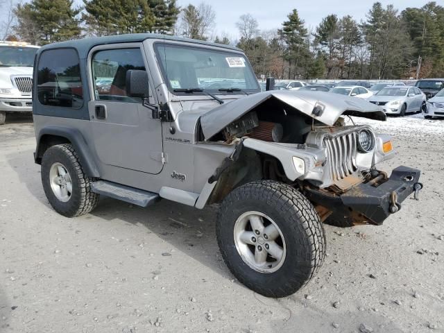 2001 Jeep Wrangler / TJ SE