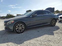 Salvage cars for sale at Opa Locka, FL auction: 2015 Mercedes-Benz C 300 4matic