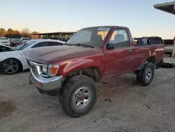 Salvage cars for sale from Copart Tanner, AL: 1991 Toyota Pickup 1/2 TON Short Wheelbase DLX