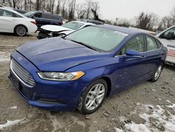 Vehiculos salvage en venta de Copart Baltimore, MD: 2015 Ford Fusion SE