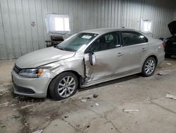 Salvage cars for sale at Franklin, WI auction: 2013 Volkswagen Jetta SE