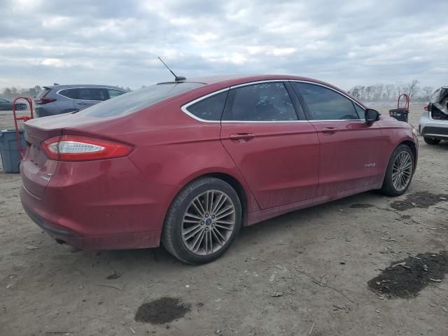 2013 Ford Fusion SE Hybrid