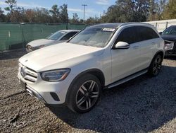 Salvage cars for sale at Riverview, FL auction: 2020 Mercedes-Benz GLC 300