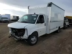 Salvage trucks for sale at Brighton, CO auction: 2020 GMC Savana Cutaway G3500