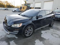 Salvage cars for sale at Savannah, GA auction: 2016 Volvo V60 Cross Country Premier